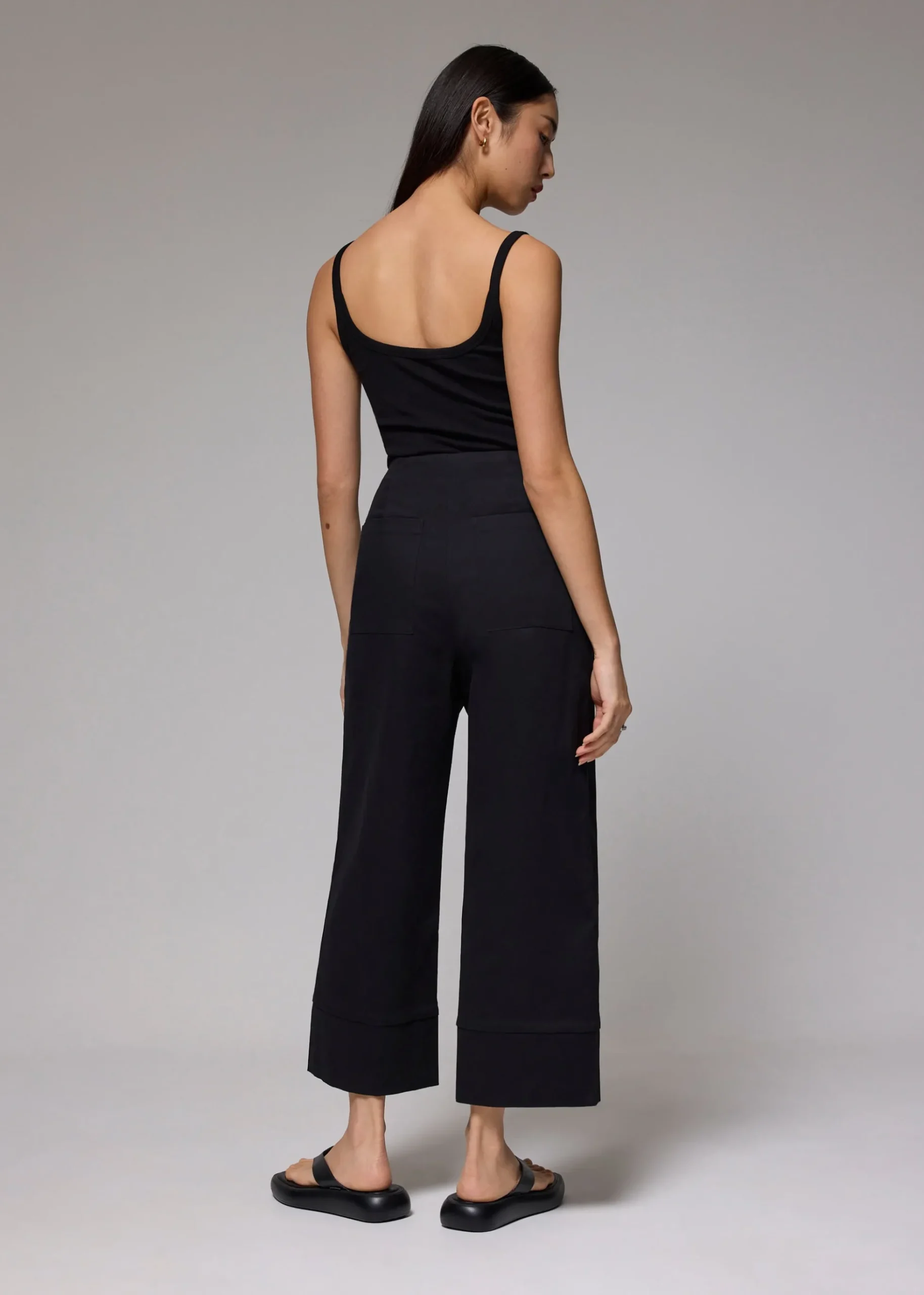 Brooklyn Cotton Wide Leg Culottes