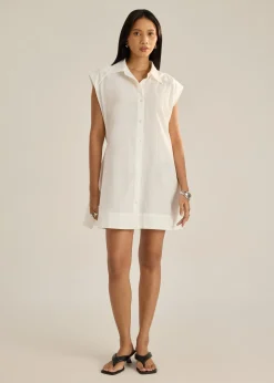 Button Down Mini Dress