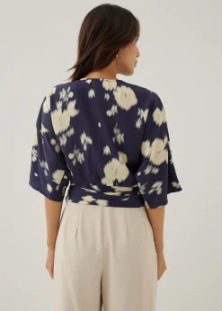 Cataleya Twist Front Top