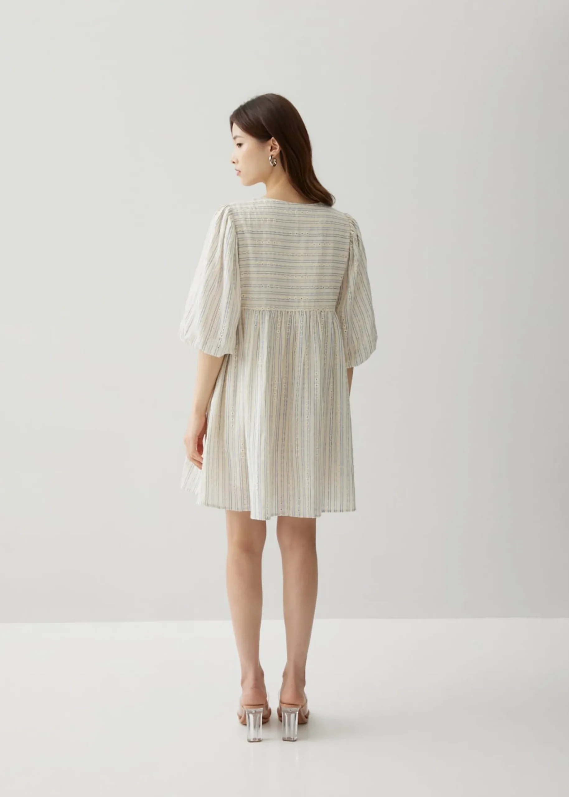Catriona Striped Panel Dress
