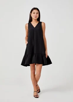 Celeste Maternity Nursing Dropwaist Dress