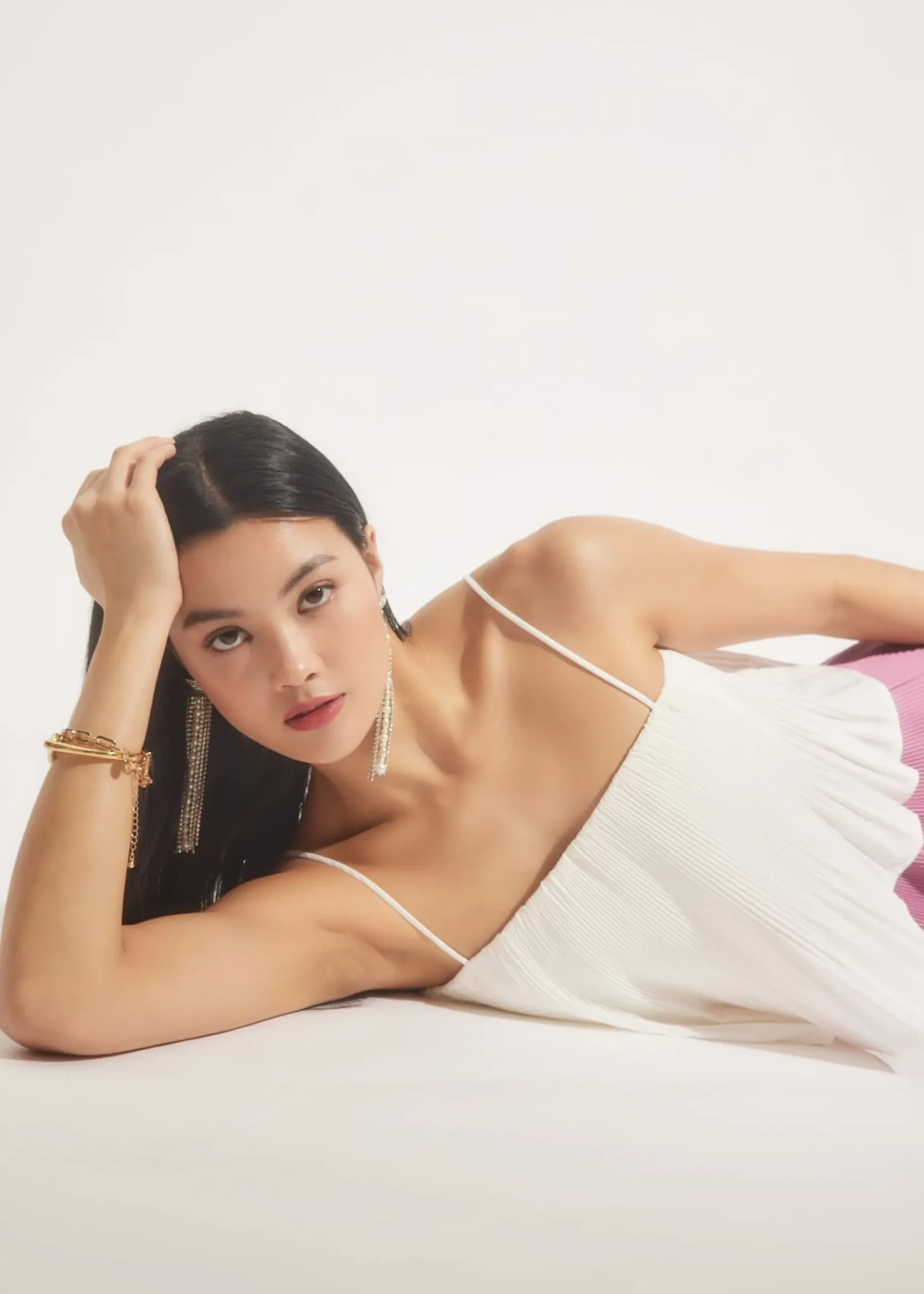 Chantria Pleat Flare Camisole