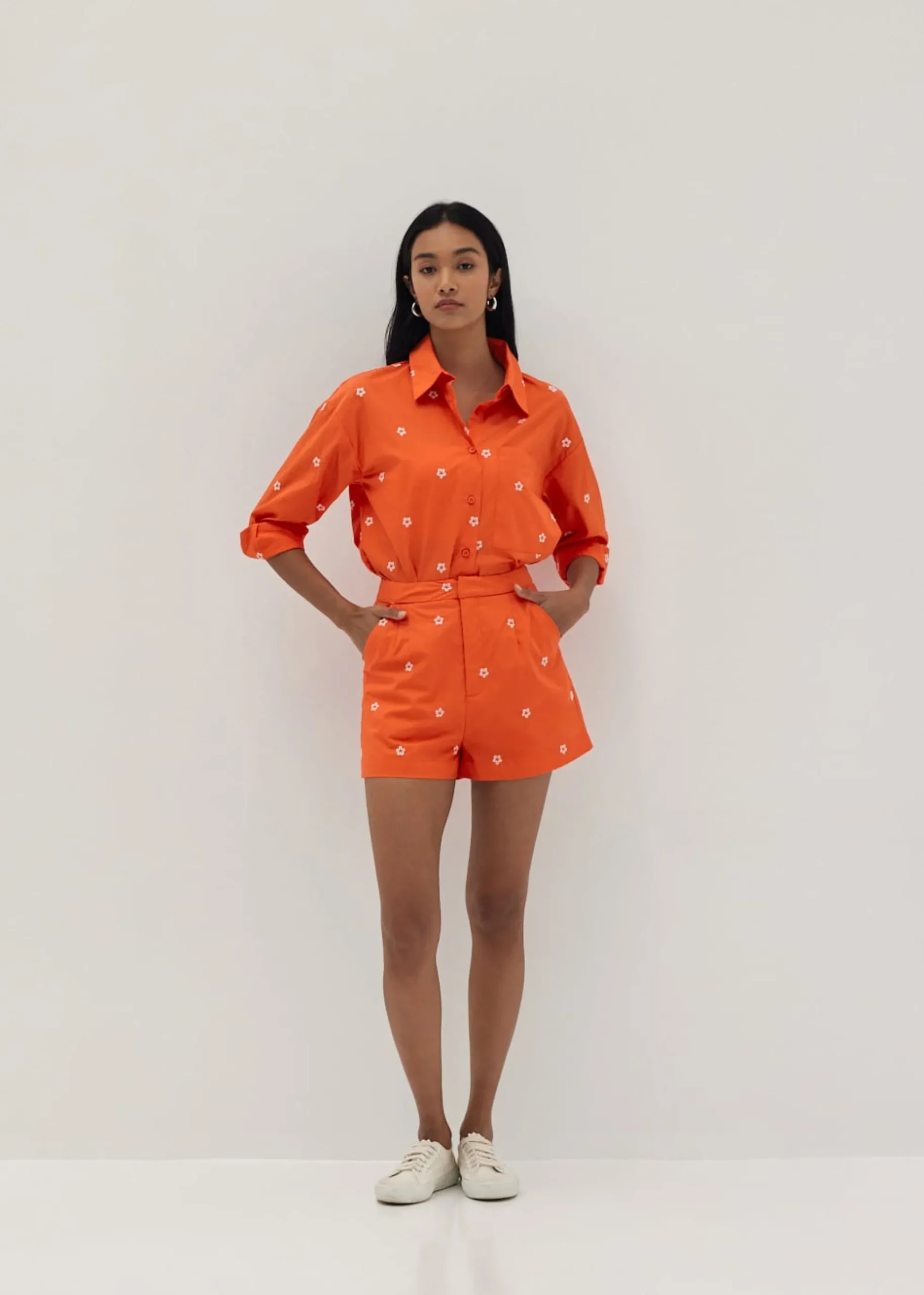 Charli Embroidered Relaxed Fit Shirt