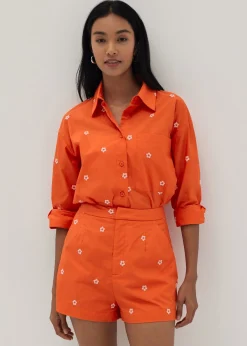 Charli Embroidered Relaxed Fit Shirt