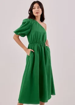 Chelle Toga Puff Sleeve Dress