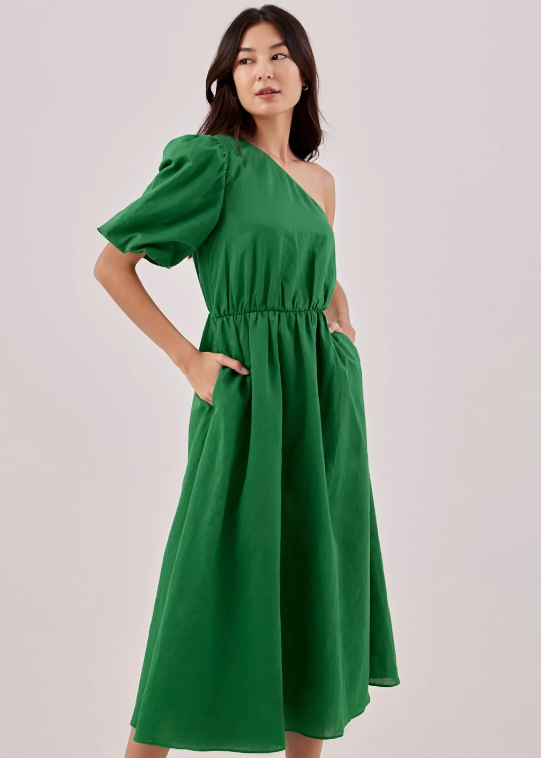 Chelle Toga Puff Sleeve Dress