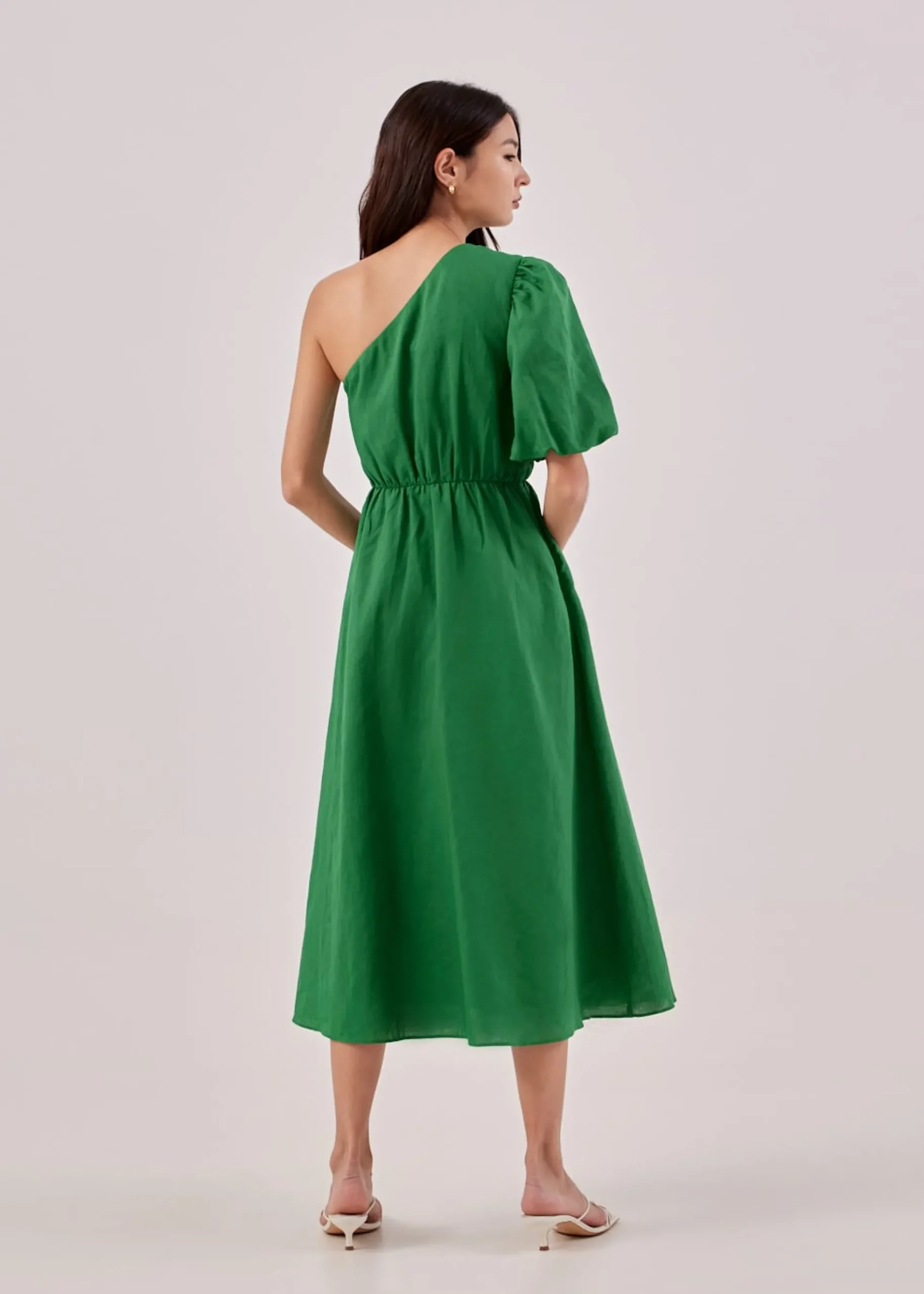 Chelle Toga Puff Sleeve Dress