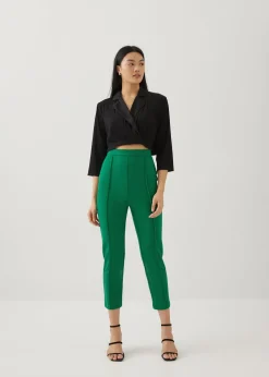 Chelo Micro Pleat Wrap Blouse