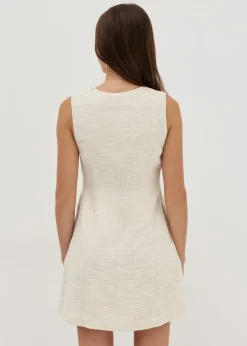 Cheyanne Tweed Wrap Dress