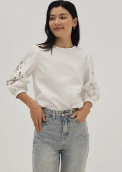 Clarisse Broderie Anglaise Blouse