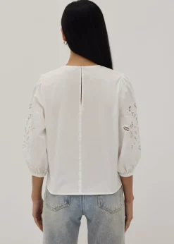 Clarisse Broderie Anglaise Blouse