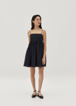 Cleonice Babydoll Tie Back Mini Dress