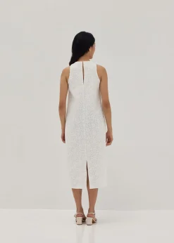 Clover Lace Column Dress