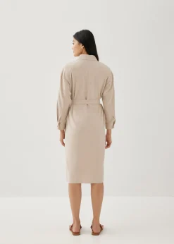 Concha Relaxed Shirt Dress
