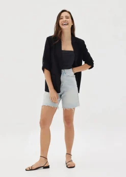Coreela Padded Pleated Crop Top