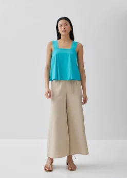 Corinn Inverted Box Pleat Camisole