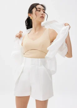 Cotton A-line Shorts