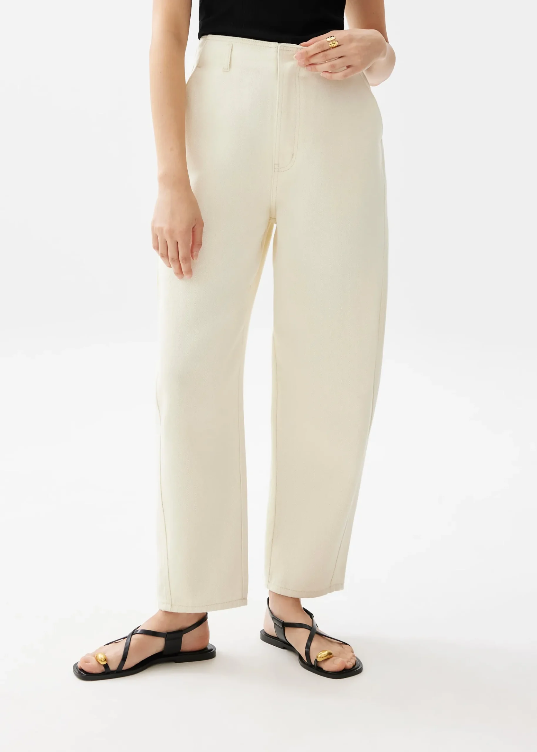 Cotton Barrel Jeans