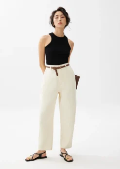 Cotton Barrel Jeans