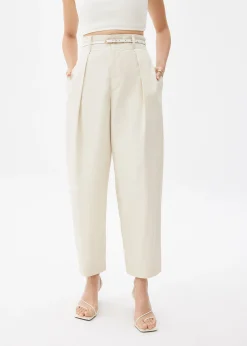 Cotton Barrel Pants