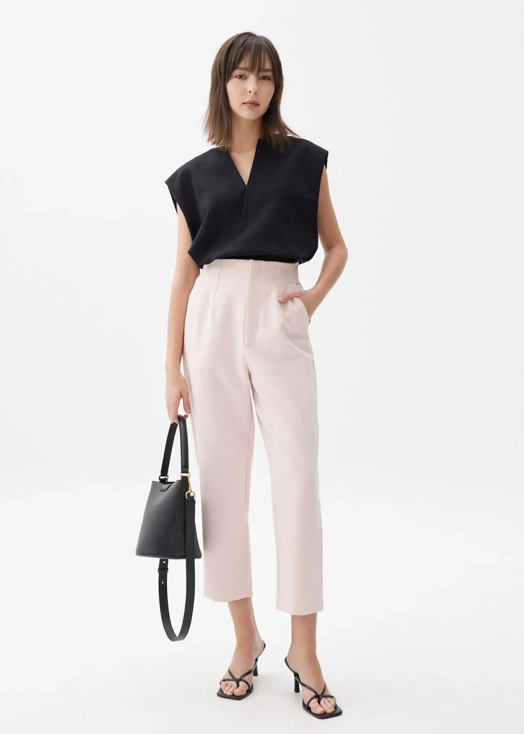 Cotton Boxy Shell Top