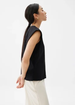Cotton Boxy Shell Top