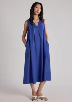 Cotton Trapeze Dress