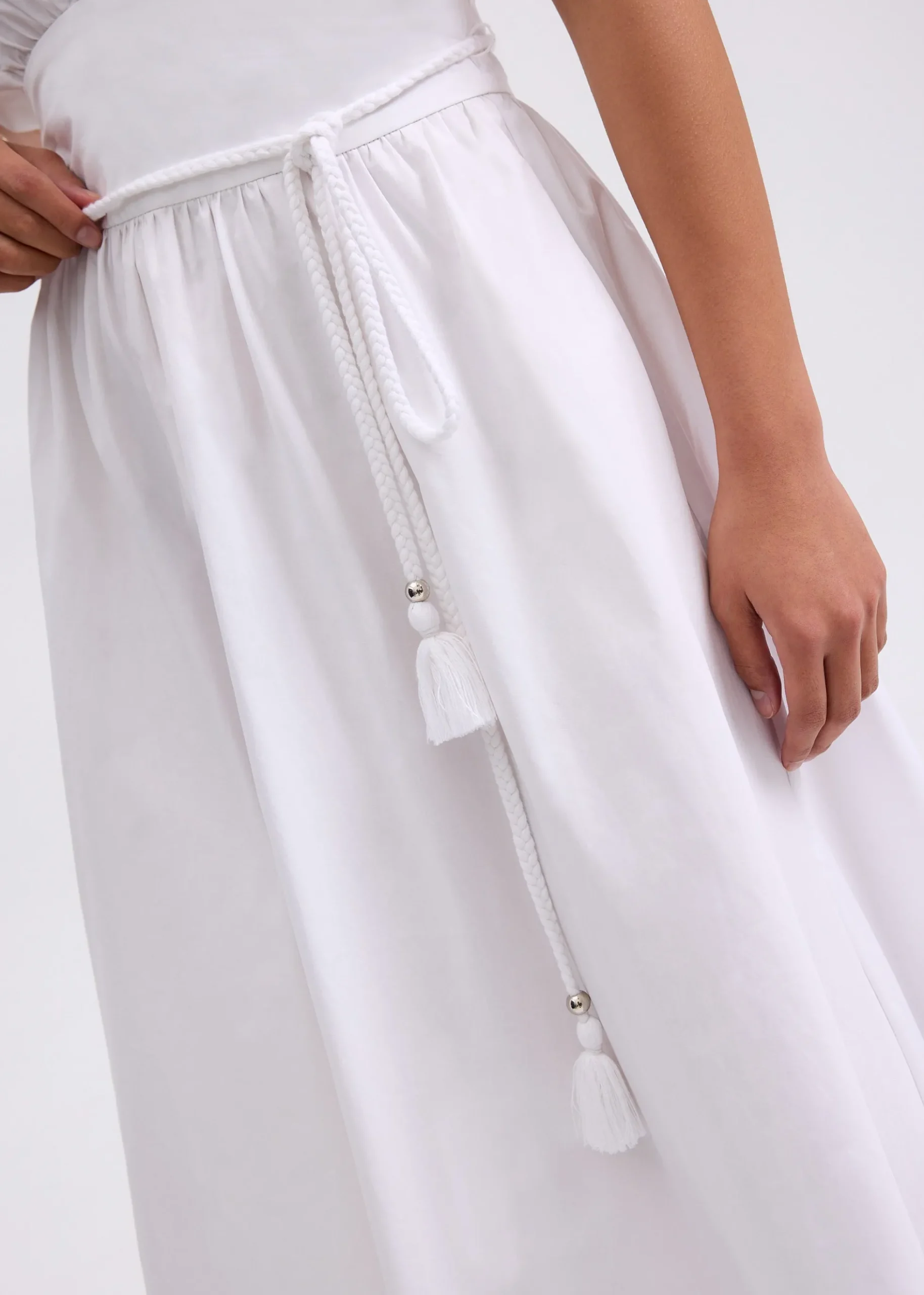 Dahlia Poplin Fit & Flare Midaxi Dress