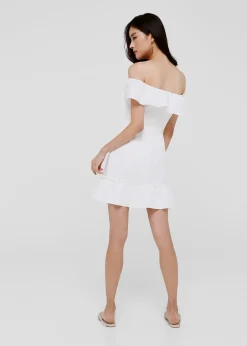Darla Off Shoulder Ruffle Dress
