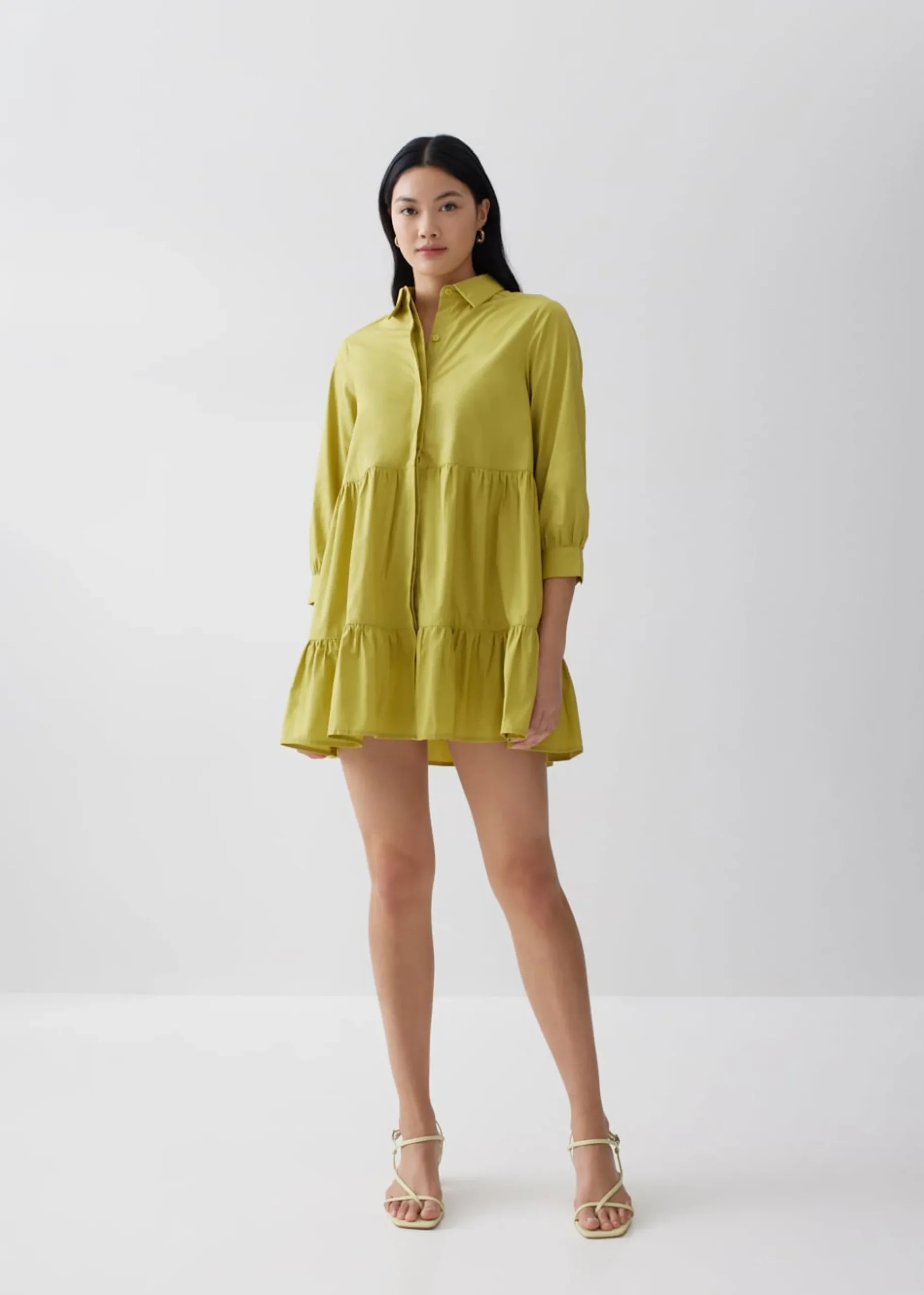 Debrah Swing Shirt Dress