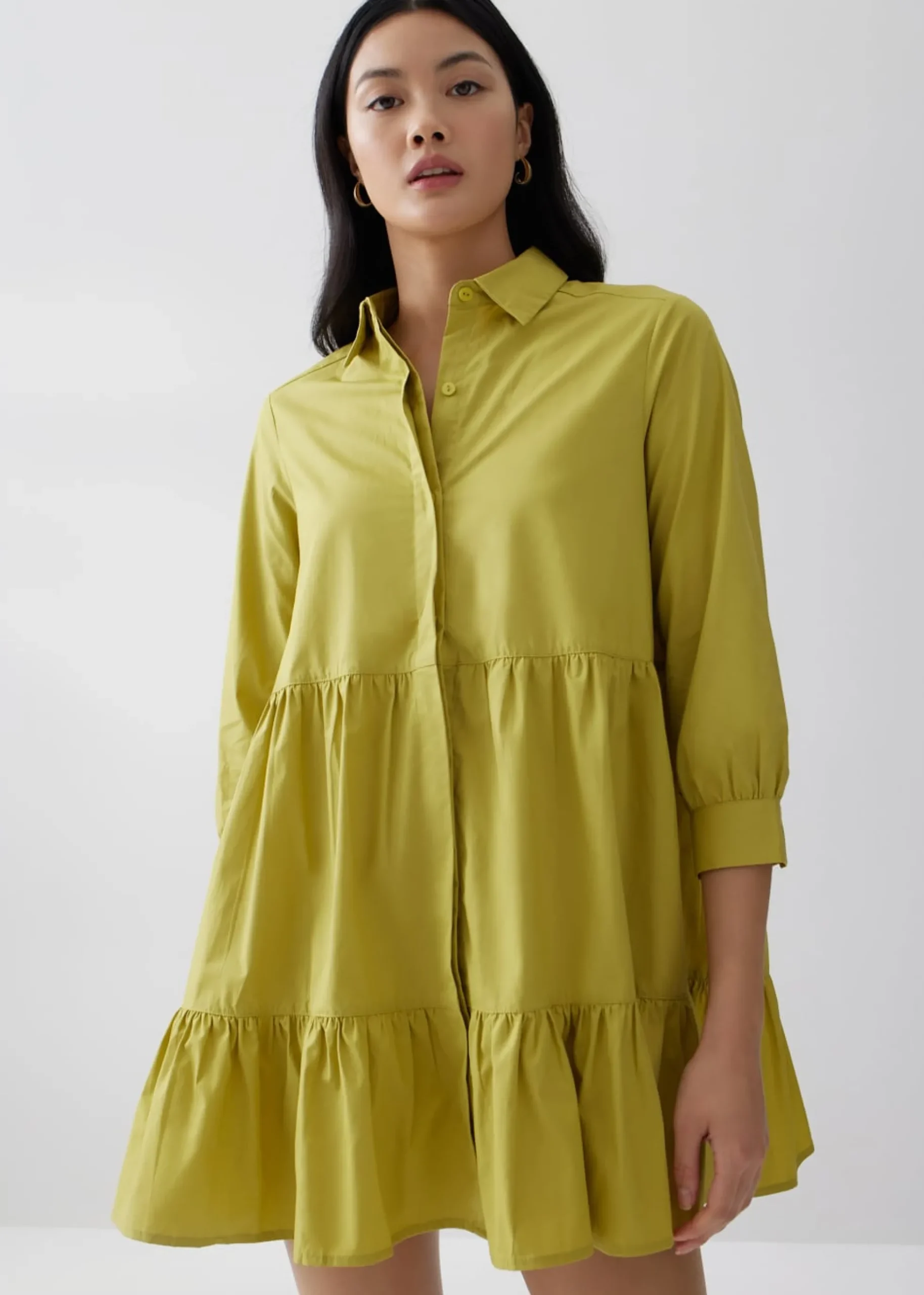 Debrah Swing Shirt Dress