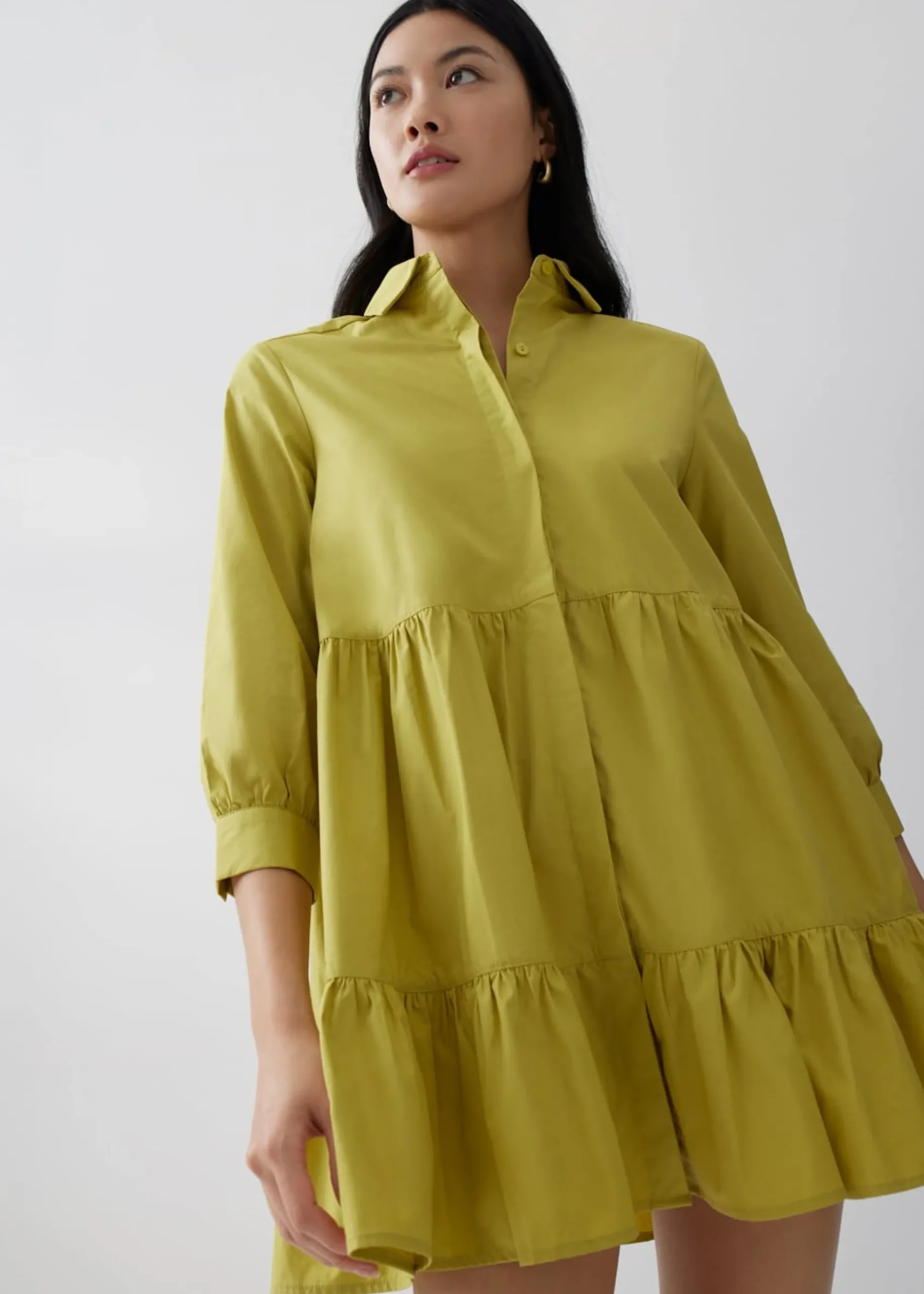 Debrah Swing Shirt Dress