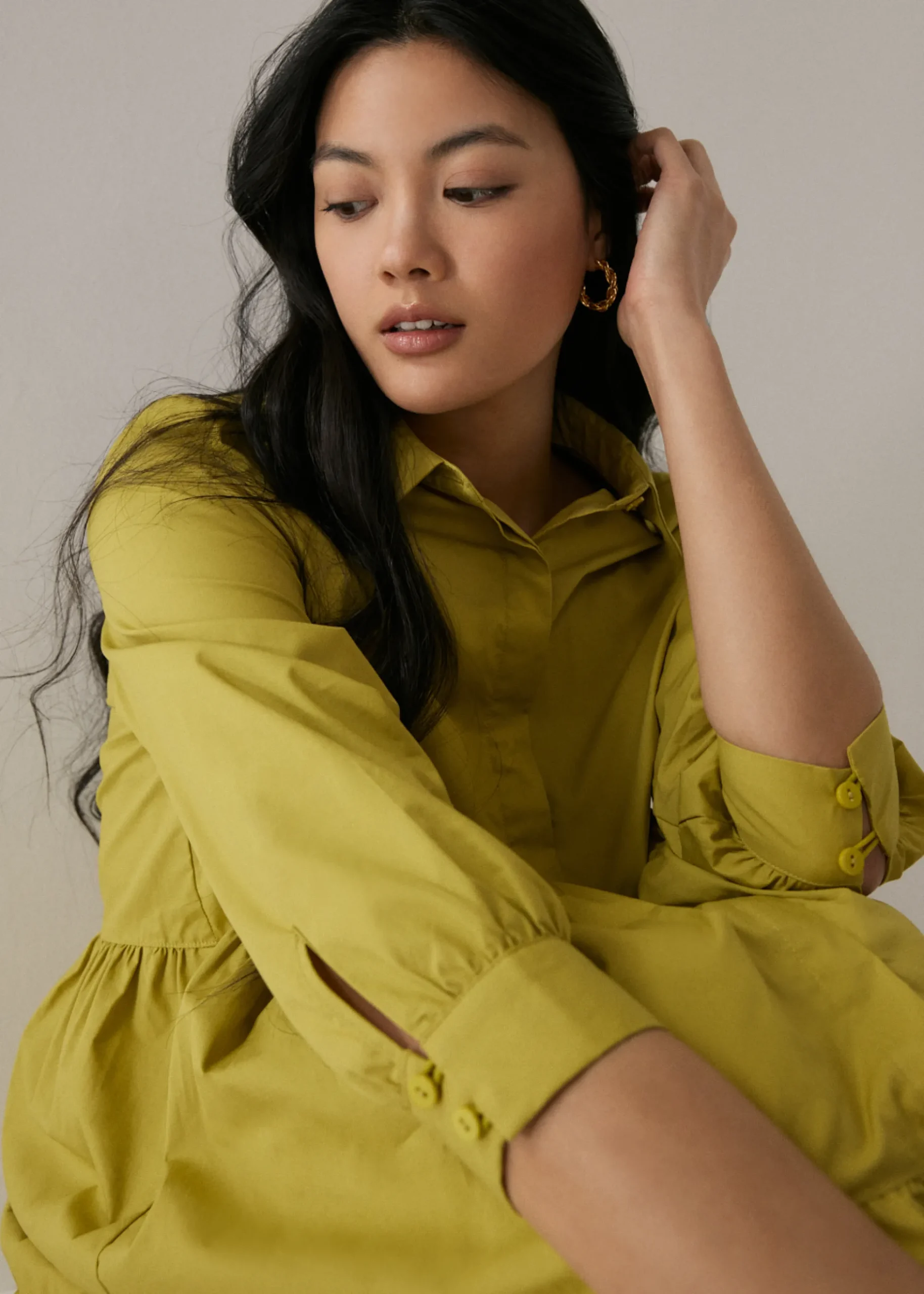 Debrah Swing Shirt Dress