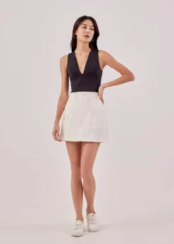 Della Padded Crop Top