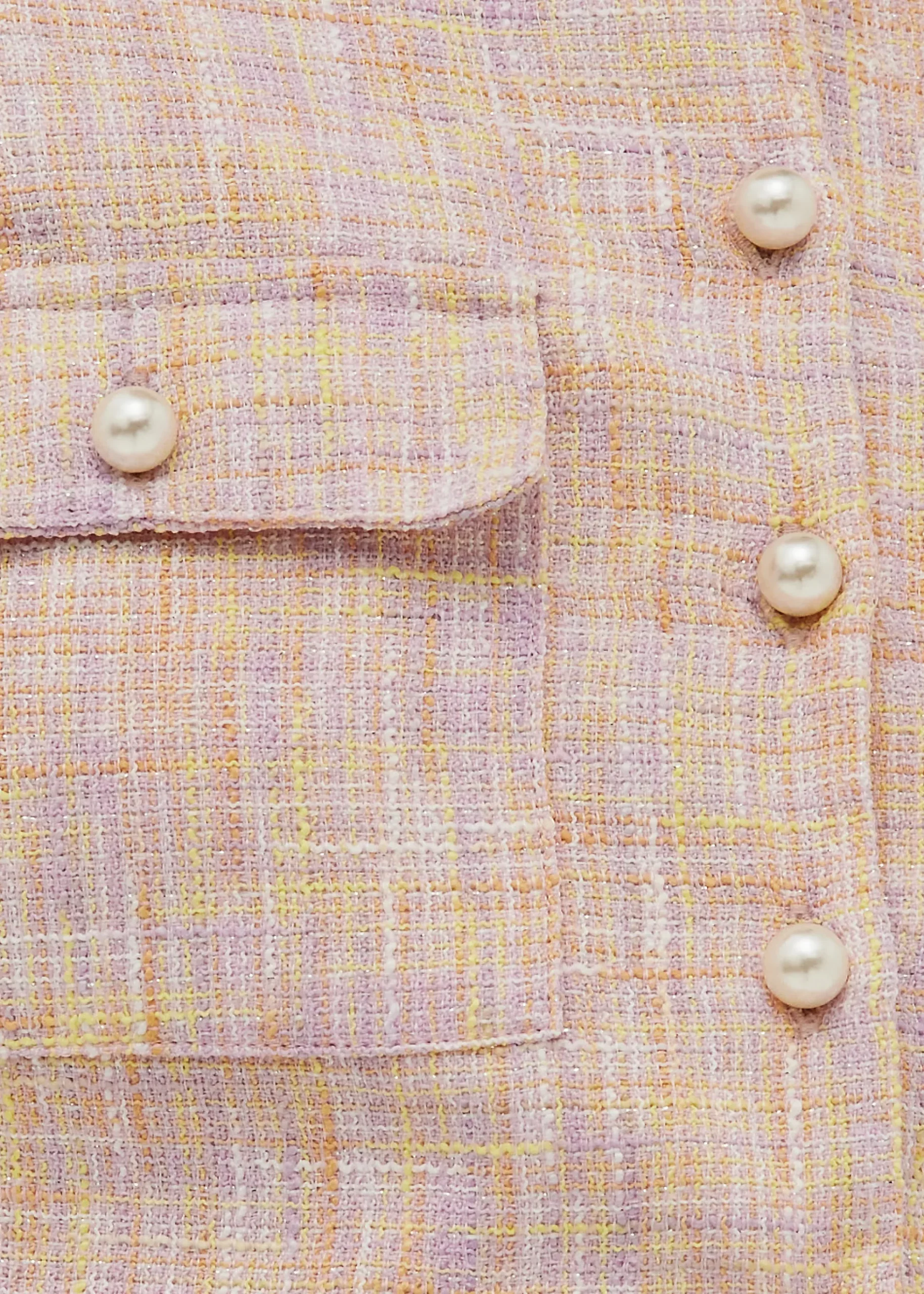 Denice Tweed Boxy Top