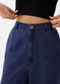 Denim Straight Leg Jeans