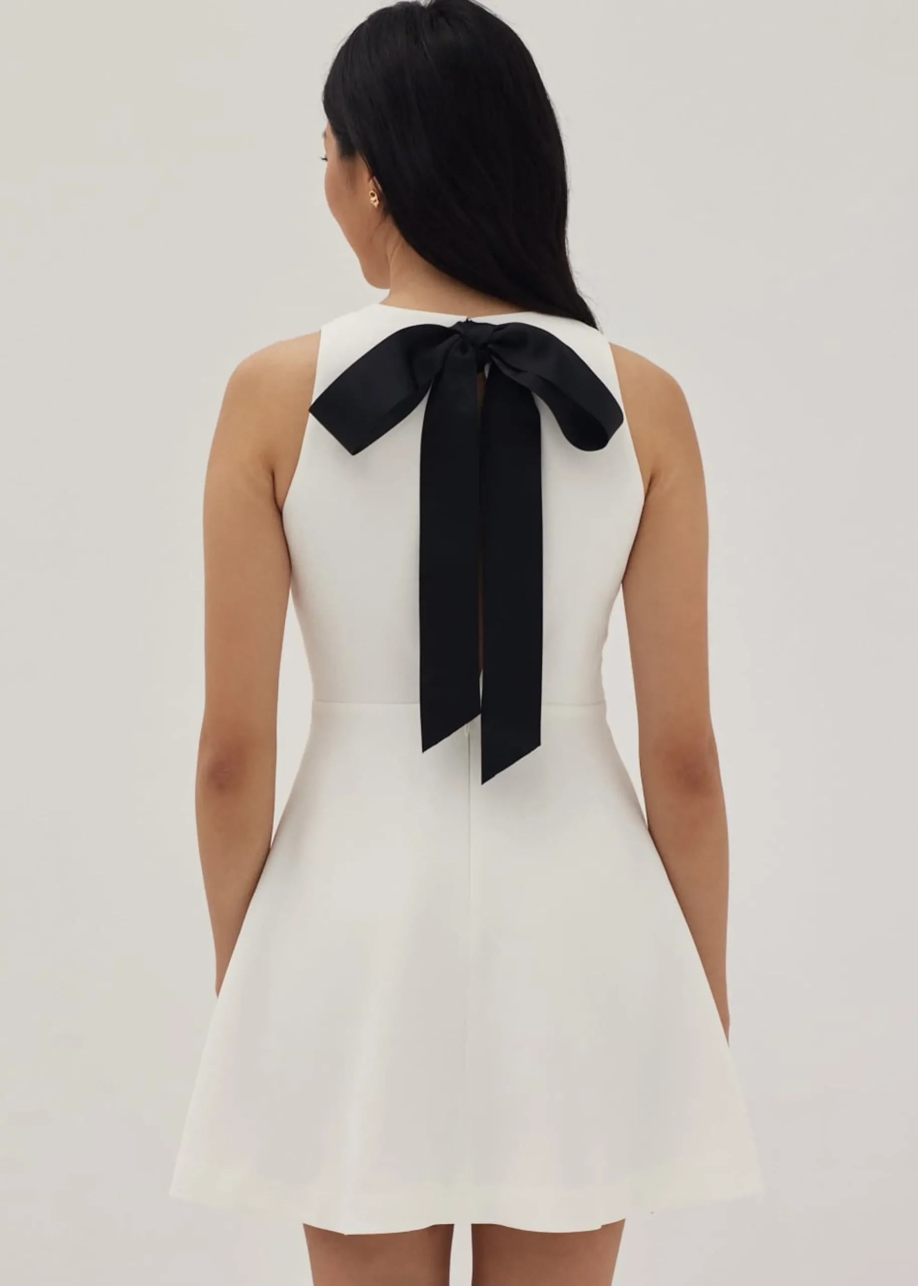 Eileen Padded Cut Out Swing Dress
