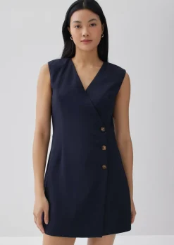 Elize Shift Wrap Dress