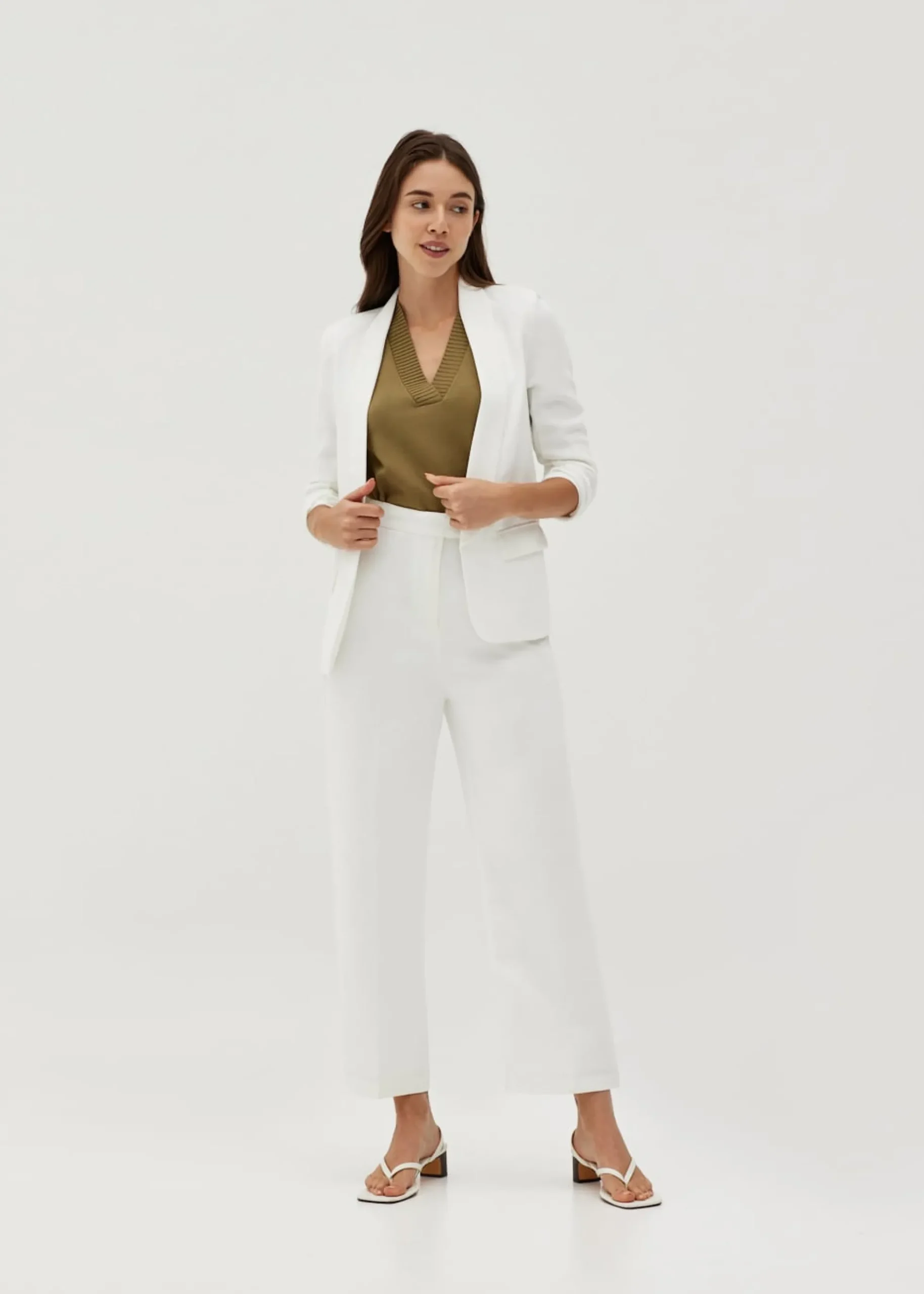 Ellena V-neck Knit Top