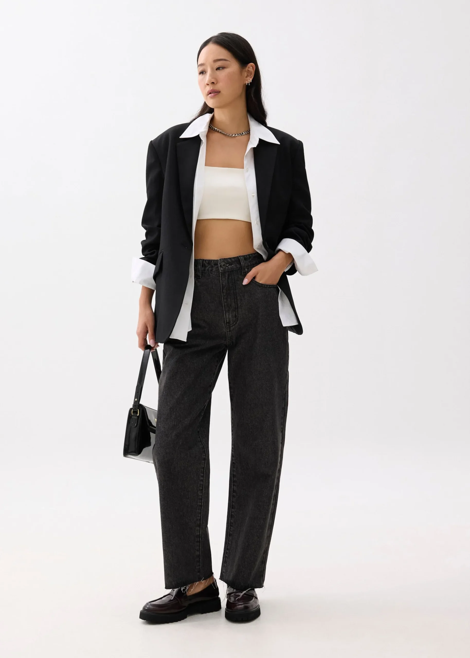 Elliot Denim Straight Leg Jeans