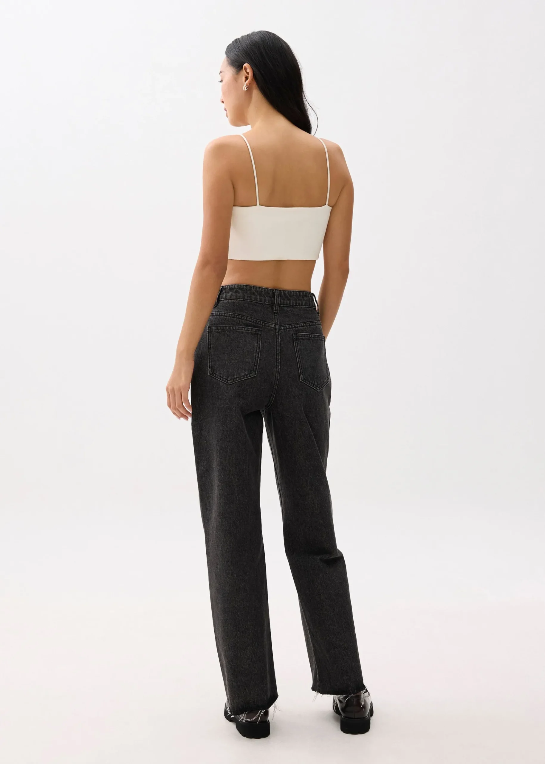 Elliot Denim Straight Leg Jeans