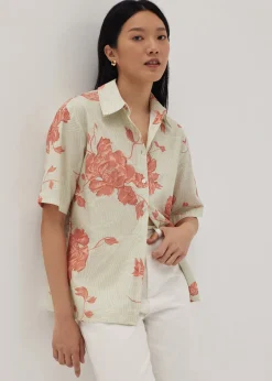 Elliot Unisex Shirt in Prosperous Blooms