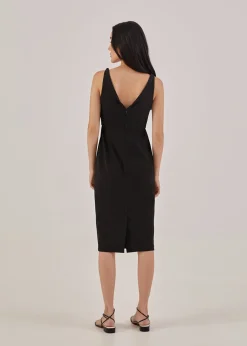 Ember Twist Shoulder Bodycon Dress
