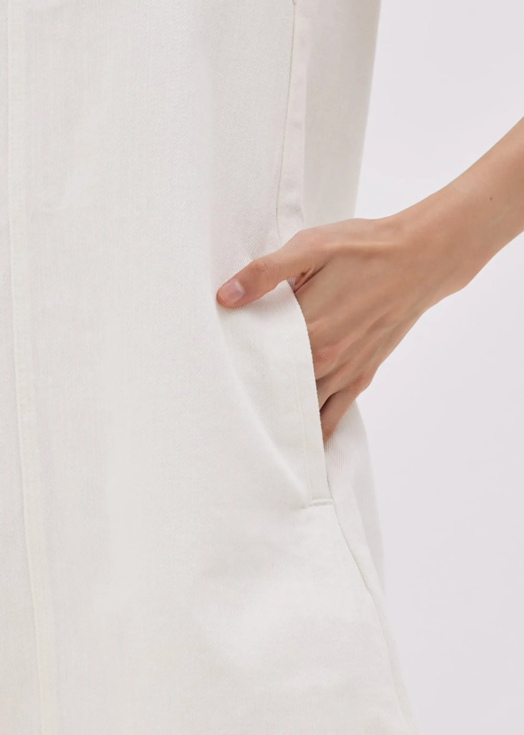 Erise Cotton Shift Mini Dress