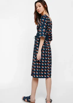 Etta Printed Kimono Dress
