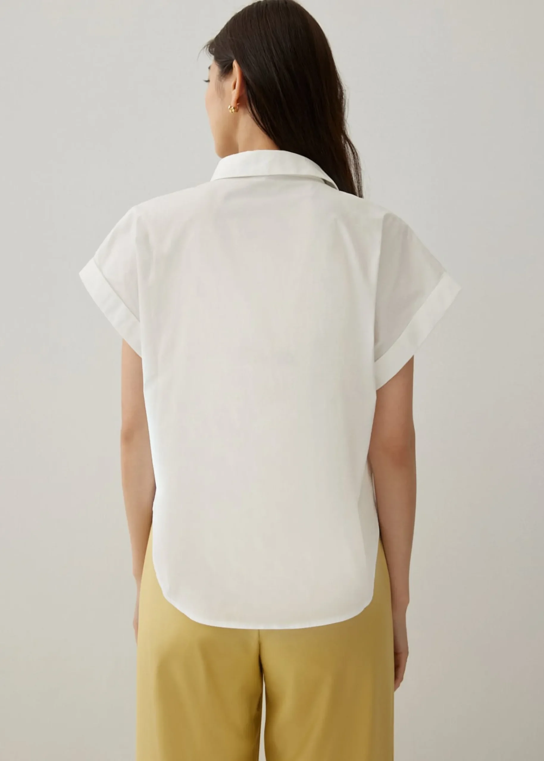 Eugenie Openwork Embroidered Shirt