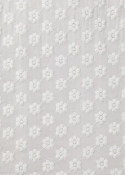 Eusebia Broderie Anglaise A-line Dress