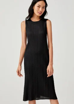 Eva Pleated Midi Dress