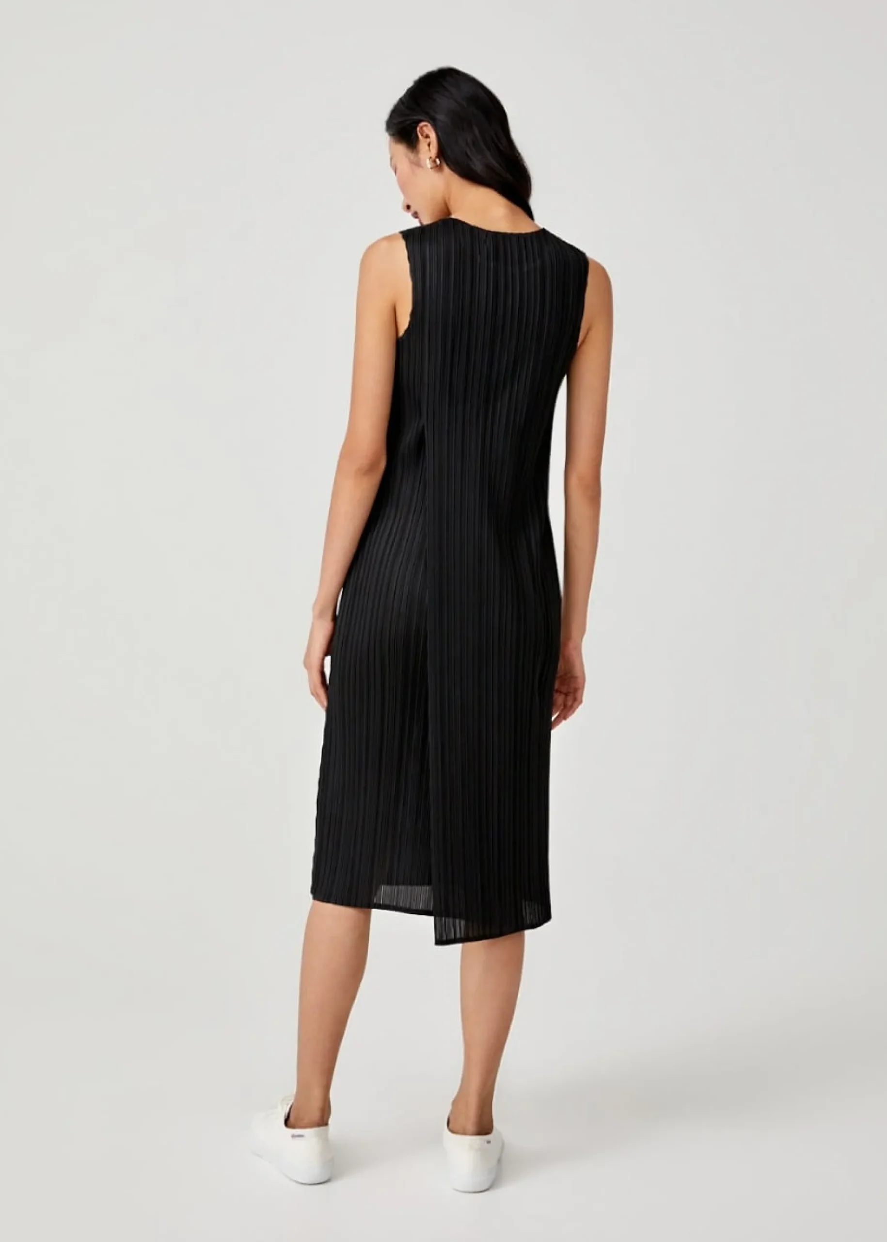 Eva Pleated Midi Dress