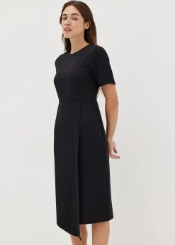 Evalynn Asymmetrical Column Dress